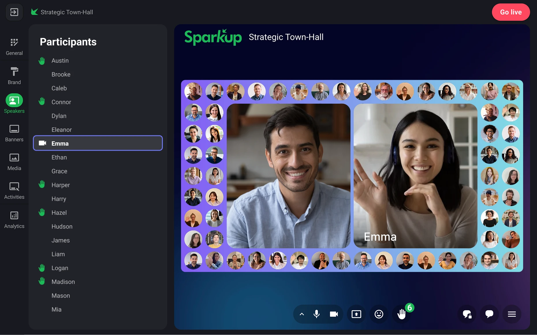 Sparkup Raise your Hand